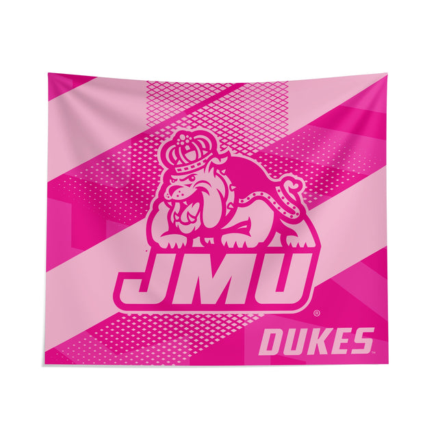 Pixsona James Madison Dukes Pink Motion Tapestry