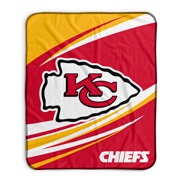 Pixsona Kansas City Chiefs Velocity Pixel Fleece Blanket