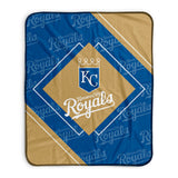 Pixsona Kansas City Royals Boxed Pixel Fleece Blanket