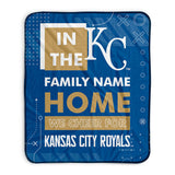 Pixsona Kansas City Royals Cheer Pixel Fleece Blanket | Personalized | Custom