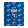 Pixsona Kansas City Royals Repeat Pixel Fleece Blanket