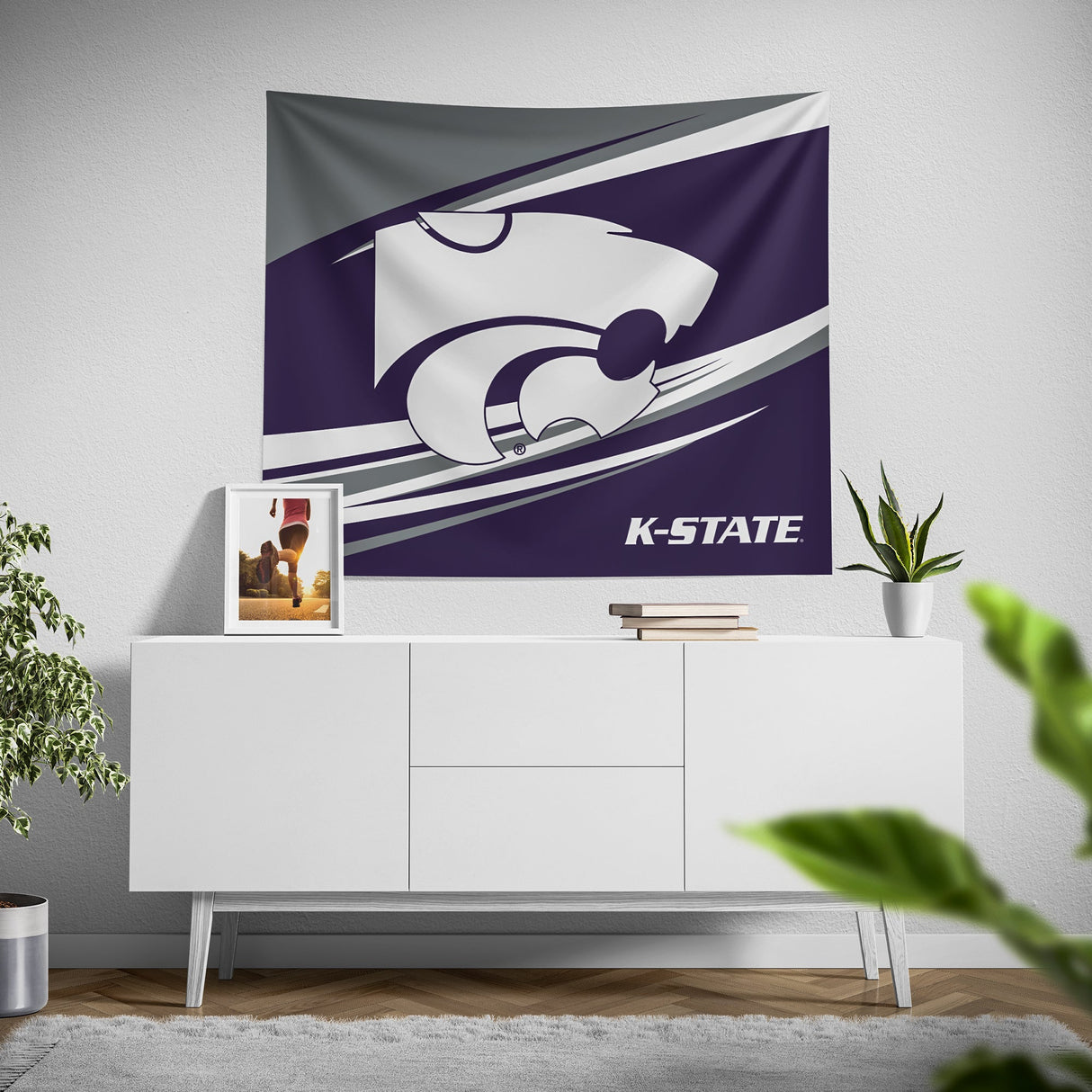 Pixsona Kansas State Wildcats Velocity Tapestry