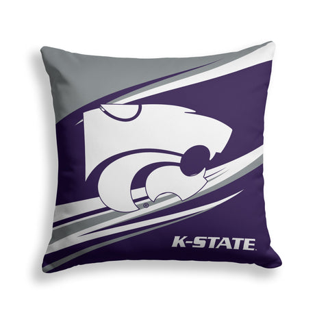 Pixsona Kansas State Wildcats Velocity Throw Pillow