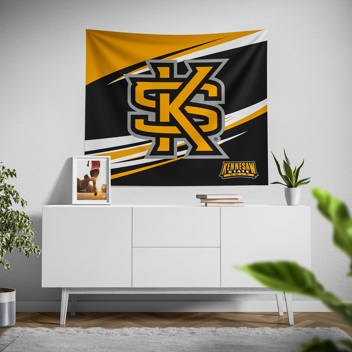 Pixsona Kennesaw State Owls Velocity Tapestry