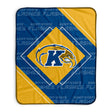 Pixsona Kent State Golden Flashes Boxed Pixel Fleece Blanket