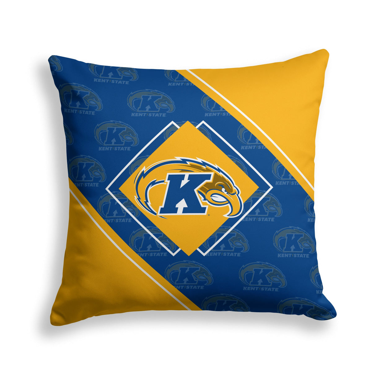 Pixsona Kent State Golden Flashes Boxed Throw Pillow