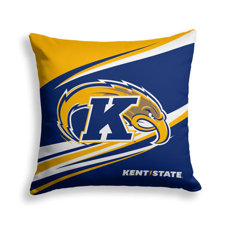 Pixsona Kent State Golden Flashes Velocity Throw Pillow