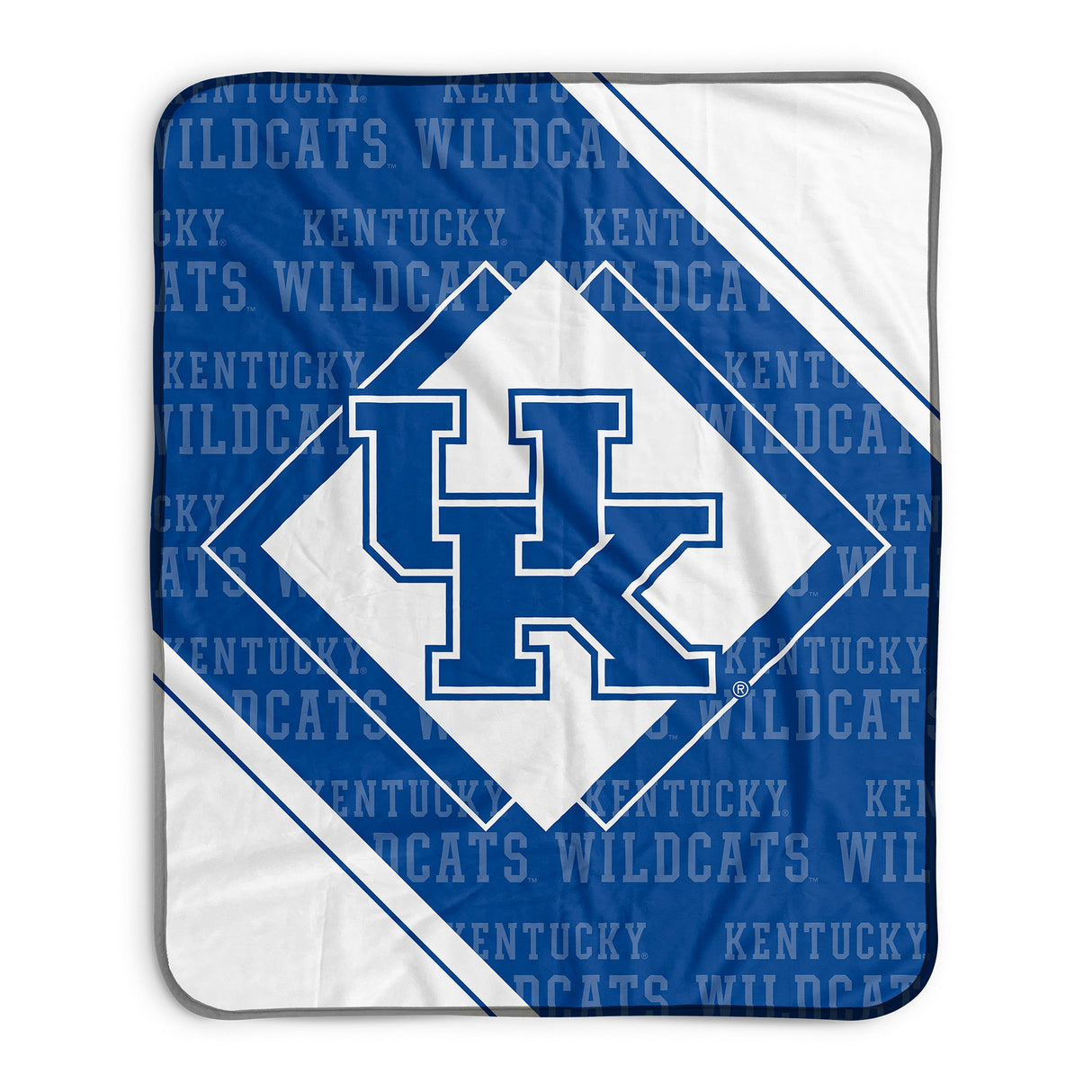 Pixsona Kentucky Wildcats Boxed Pixel Fleece Blanket