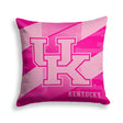 Pixsona Kentucky Wildcats Pink Motion Throw Pillow