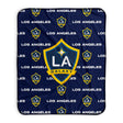 Pixsona LA Galaxy Repeat Pixel Fleece Blanket