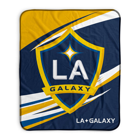 Pixsona LA Galaxy Velocity Pixel Fleece Blanket