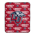 Pixsona Liberty Flames Repeat Pixel Fleece Blanket