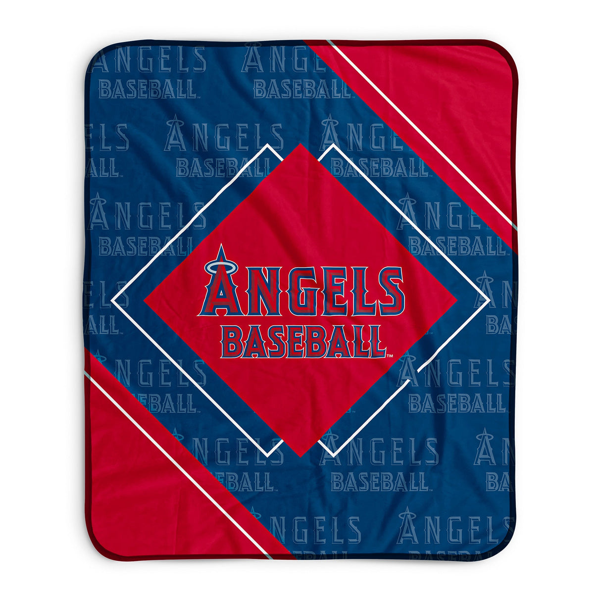 Pixsona Los Angeles Angels Boxed Pixel Fleece Blanket