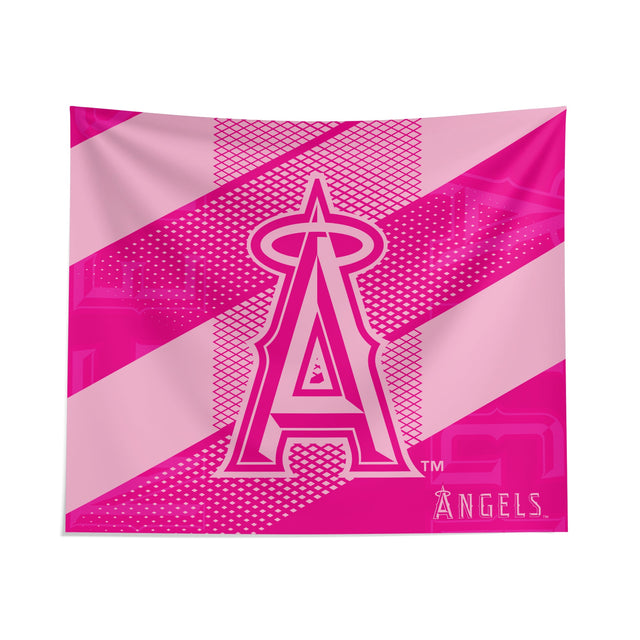 Pixsona Los Angeles Angels Pink Motion Tapestry