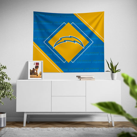Pixsona Los Angeles Chargers Boxed Tapestry