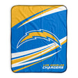 Pixsona Los Angeles Chargers Velocity Pixel Fleece Blanket