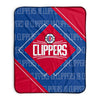 Pixsona Pixel Fleece Los Angeles Clippers Boxed Pixel Fleece Blanket