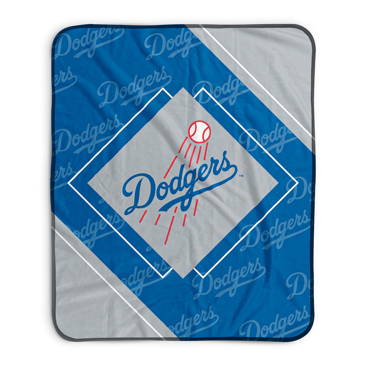 Pixsona Los Angeles Dodgers Boxed Pixel Fleece Blanket