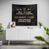 Pixsona Los Angeles Football Club Cheer Tapestry | Personalized | Custom