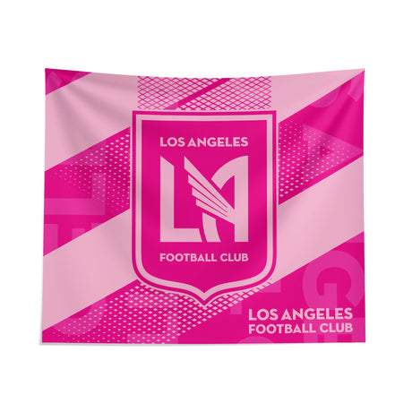 Pixsona Los Angeles Football Club Pink Motion Tapestry