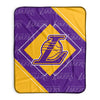 Pixsona Pixel Fleece Blankets Los Angeles Lakers Boxed Pixel Fleece Blanket