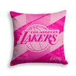 Pixsona Los Angeles Lakers Pink Motion Throw Pillow