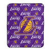 Pixsona Pixel Fleece Blankets Los Angeles Lakers Repeat Pixel Fleece Blanket