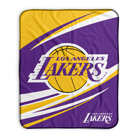 Pixsona Los Angeles Lakers Velocity Pixel Fleece Blanket