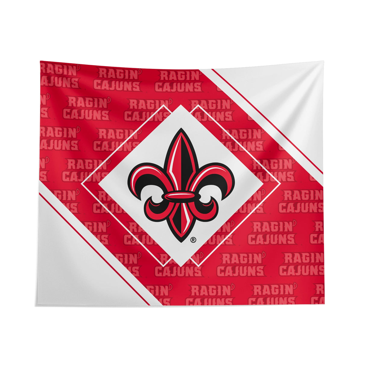 Pixsona Louisiana Lafayette Ragin Cajuns Boxed Tapestry