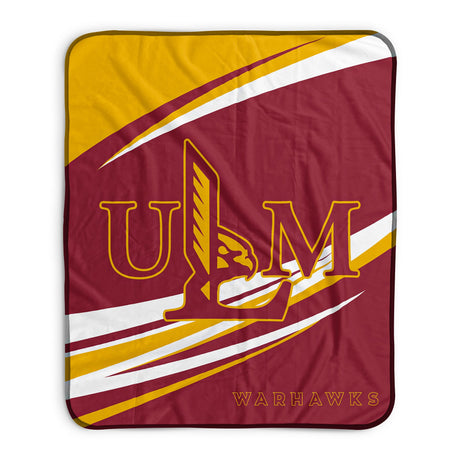 Pixsona Louisiana Monroe Warhawks Velocity Pixel Fleece Blanket