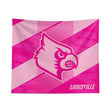 Pixsona Louisville Cardinals Pink Motion Tapestry