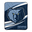 Pixsona Memphis Grizzlies Velocity Pixel Fleece Blanket