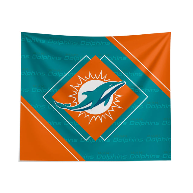 Pixsona Miami Dolphins Boxed Tapestry