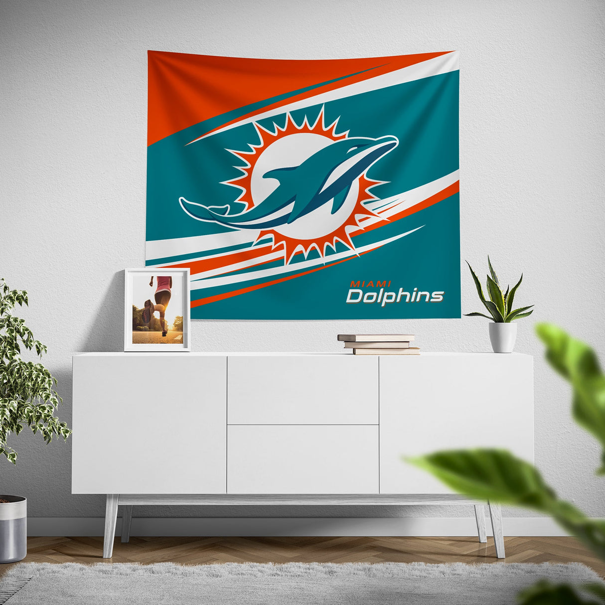 Pixsona Miami Dolphins Velocity Tapestry