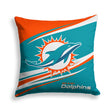 Pixsona Miami Dolphins Velocity Throw Pillow