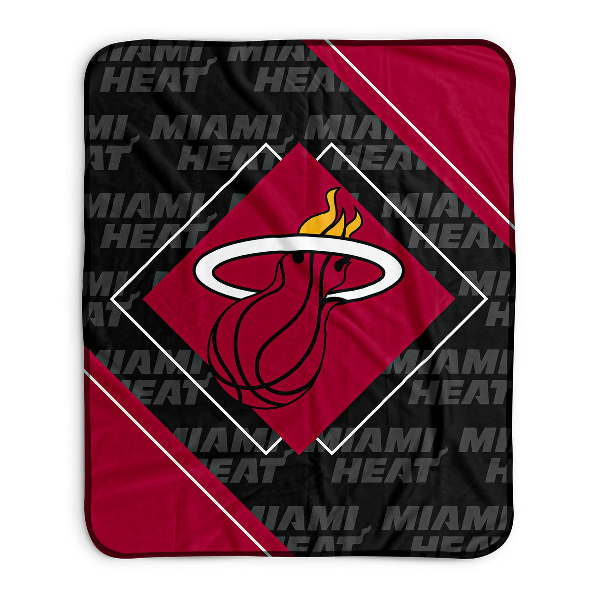 Pixsona Miami Heat Boxed Pixel Fleece Blanket