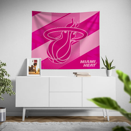 Pixsona Miami Heat Pink Motion Tapestry