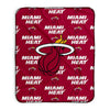 Pixsona Pixel Fleece Blankets Miami Heat Repeat Pixel Fleece Blanket