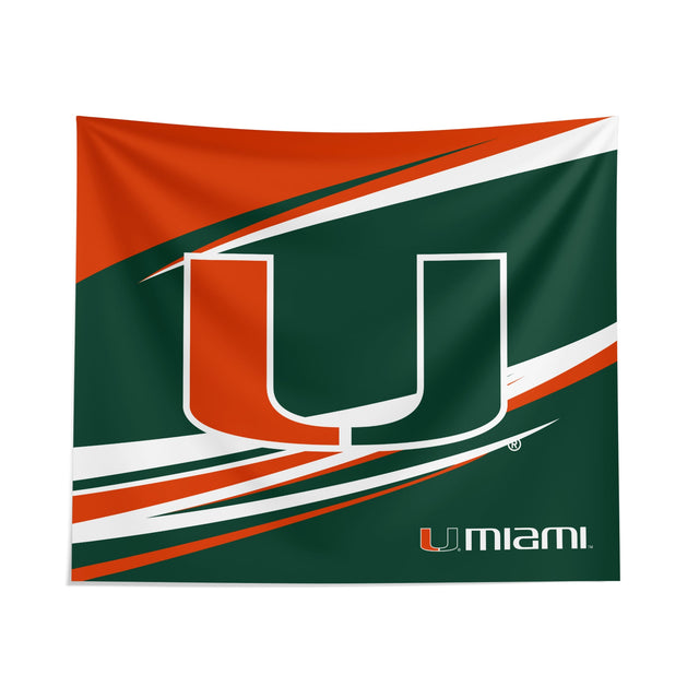 Pixsona Miami Hurricanes Velocity Tapestry