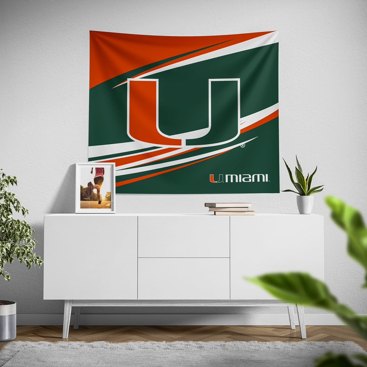 Pixsona Miami Hurricanes Velocity Tapestry