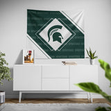 Pixsona Michigan State Spartans Boxed Tapestry