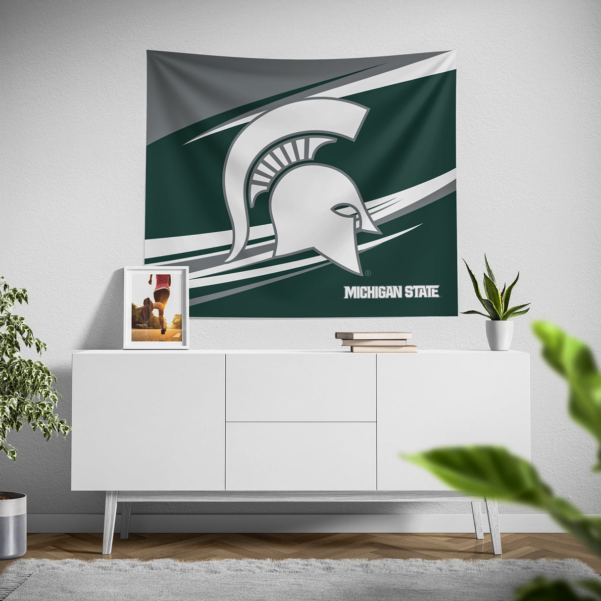 Pixsona Michigan State Spartans Velocity Tapestry