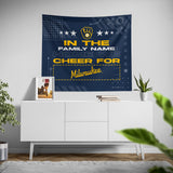 Pixsona Milwaukee Brewers Cheer Tapestry | Personalized | Custom