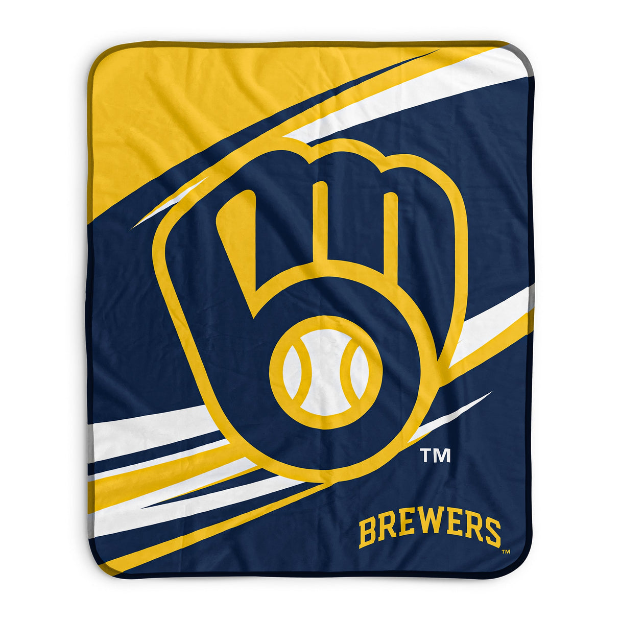 Pixsona Milwaukee Brewers Velocity Pixel Fleece Blanket