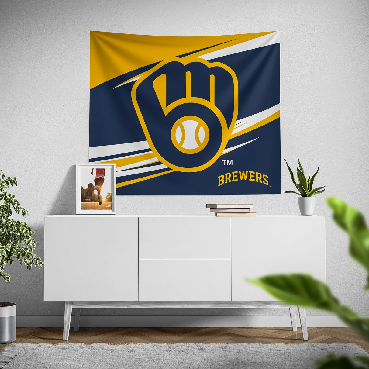 Pixsona Milwaukee Brewers Velocity Tapestry