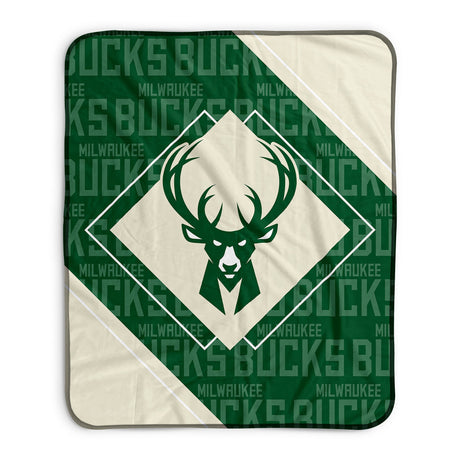 Pixsona Milwaukee Bucks Boxed Pixel Fleece Blanket
