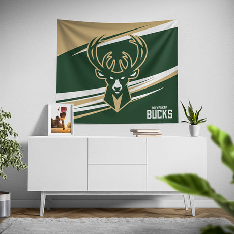 Pixsona Milwaukee Bucks Velocity Tapestry