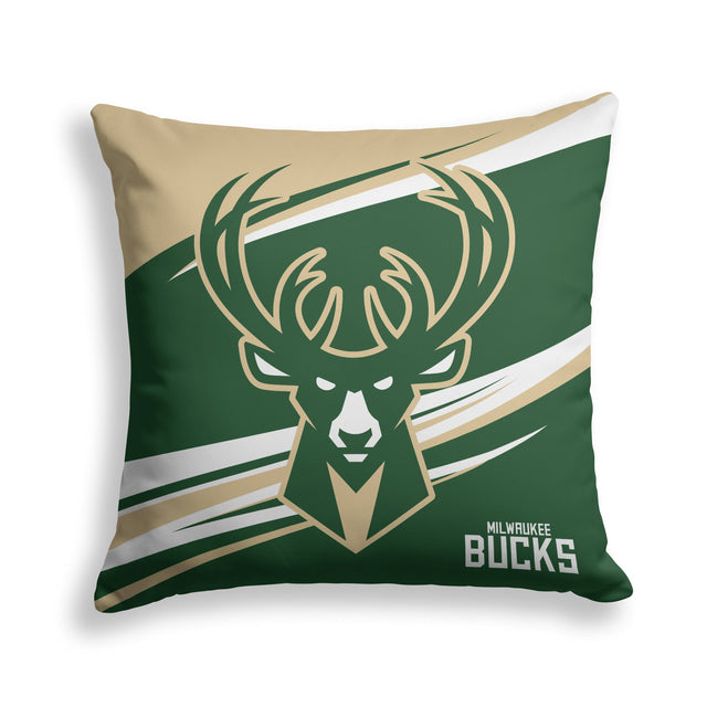 Pixsona Milwaukee Bucks Velocity Throw Pillow