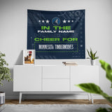 Pixsona Minnesota Timberwolves Cheer Tapestry | Personalized | Custom