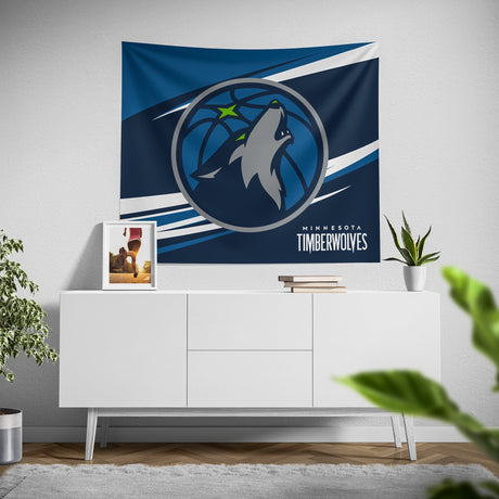 Pixsona Minnesota Timberwolves Velocity Tapestry